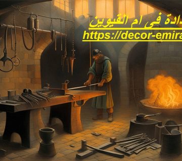 ورشة حدادة فى ام القيوين