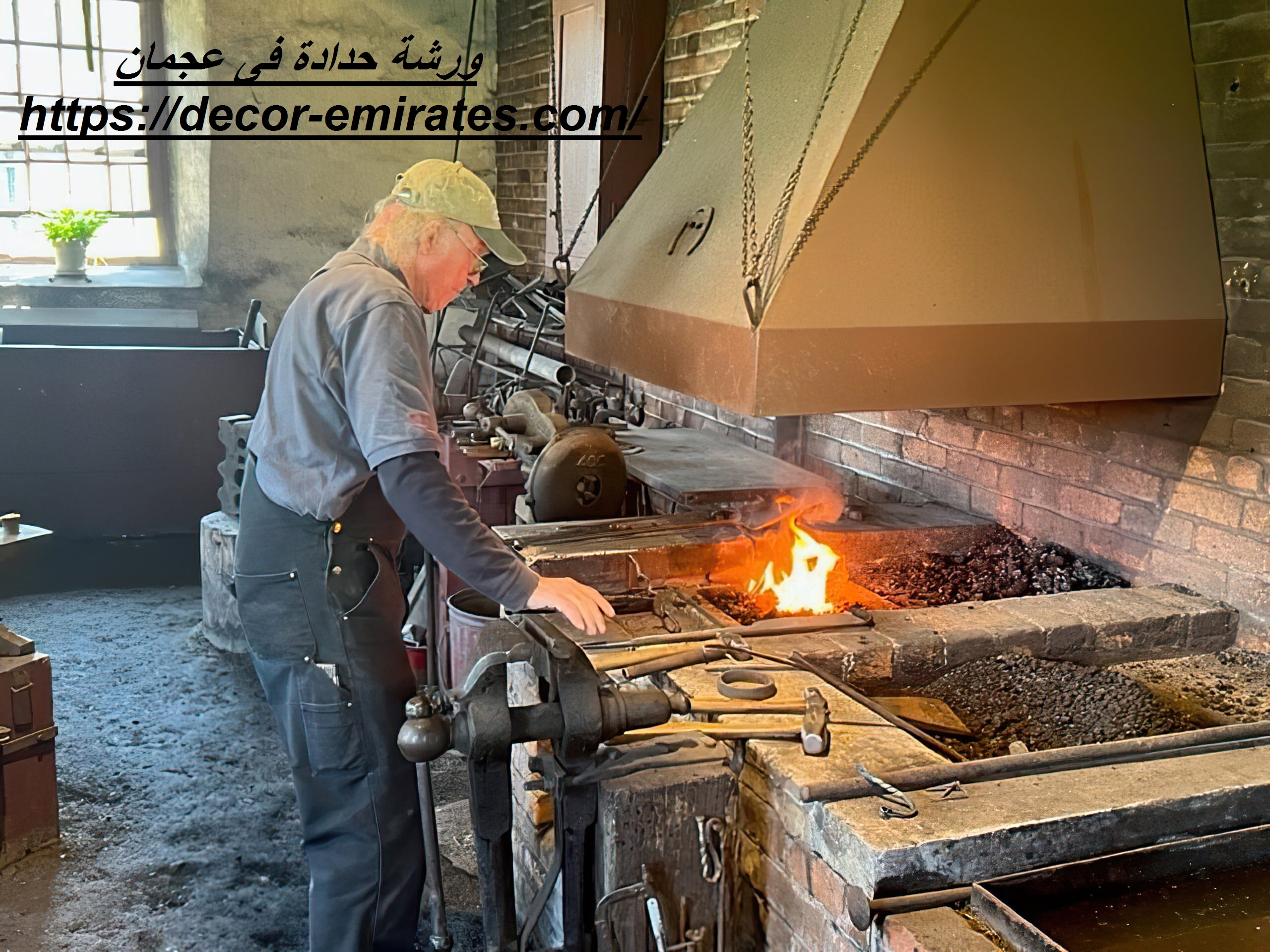 ورشة حدادة فى عجمان