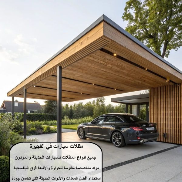 مظلات سيارات في الفجيرة