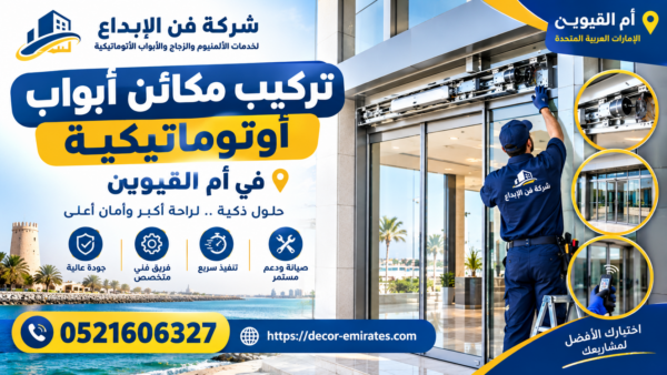 تركيب مكائن أبواب في أم القيوين